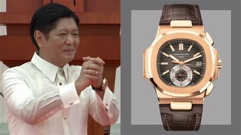 patek philippe of bbm|Patek Philippe bongbong marcos.